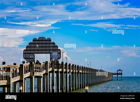 Pascagoula Pier is pictured at Beach Park on Pascagoula Beach, Sept. 2, 2023, in Pascagoula ...