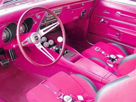 ♥ Pink ♥ #TheFast&theLuxurious | Hot pink cars, Pink car, Pink car interior