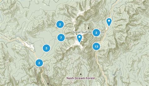 Mount Washington State Park Map | Washington state parks, State parks ...