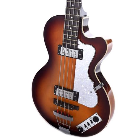 Hofner Ignition Series Club Bass Sunburst – Chicago Music Exchange