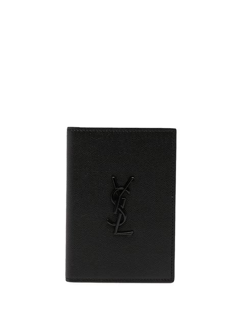 Saint Laurent Monogram bi-fold Passport Case - Farfetch