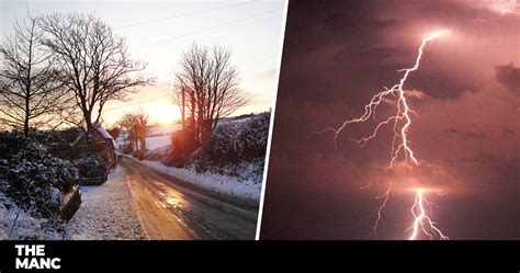 What is 'thundersnow'? Some parts of Greater Manchester may find out ...