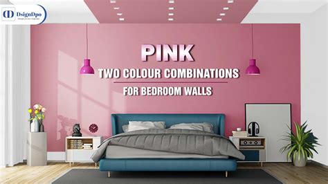 Latest idea for Pink Two Colour Combination For Bedroom Walls