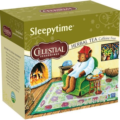 Celestial Sleepy Time Herbal Tea Bags 40 Pack | Woolworths