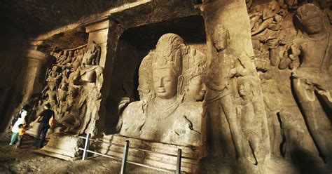 Mumbai's Iconic Elephanta Caves Are Facing Risk From Rising Sea Levels