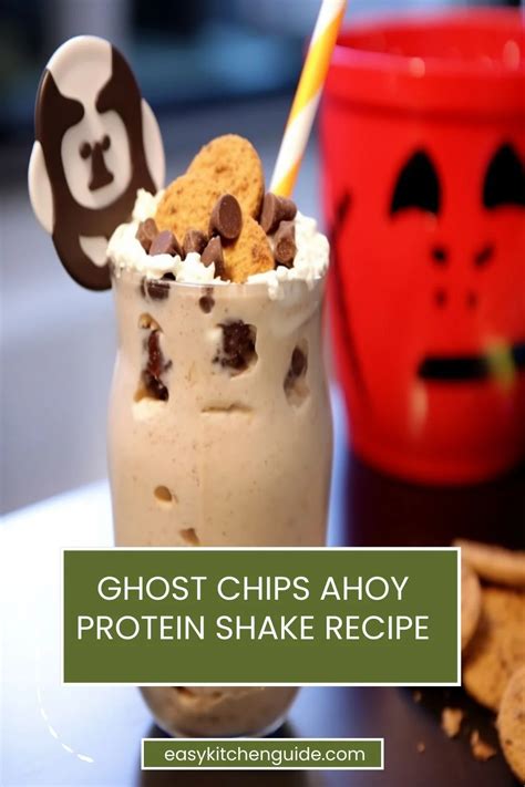 Ghost Chips Ahoy Protein Shake Recipe - Easy Kitchen Guide