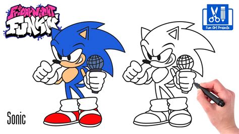 57 Coloring Pages Sonic Fnf Best - Coloring Pages Printable