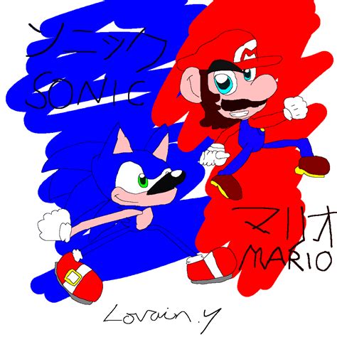 Mario and Sonic Group Fanart by GameArtist1993 on DeviantArt