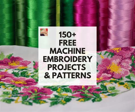 Machine Embroidery Designs For Free | Custom Embroidery