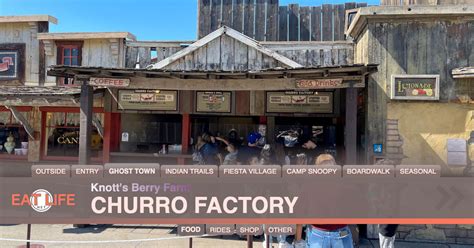 Churro Factory at Knotts Berry Farm