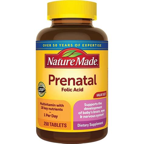 Nature Made Multi Prenatal 250 Tabs - Swanson Health Products