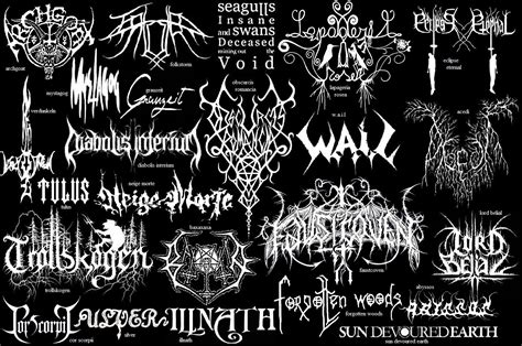 May the devil take us...: Black Metal Logos [Part III]