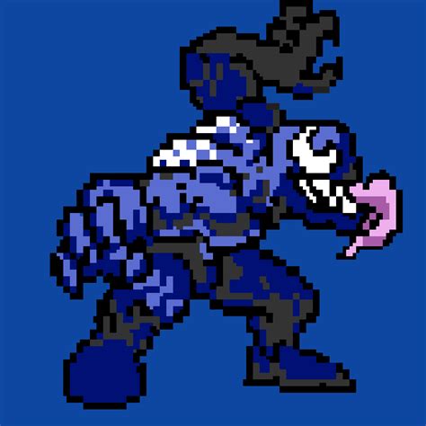 Minecraft Pixel Art Venom