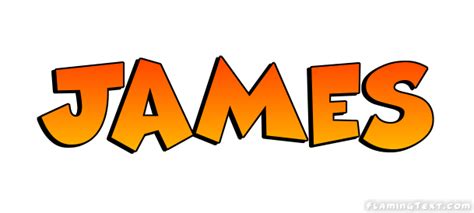 James Logo | Free Name Design Tool from Flaming Text