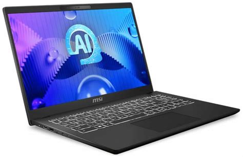 MSI Modern 15 H AI - 155H · Intel Arc 8-Cores · 15.6”, Full HD (1920 x ...