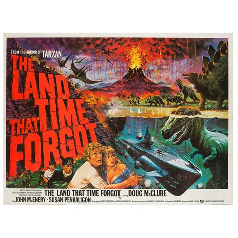 "The Land That Time Forgot" Original UK Film Poster, Tom Chantrell ...