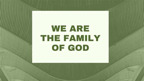 Family of God – South Franklin church of Christ