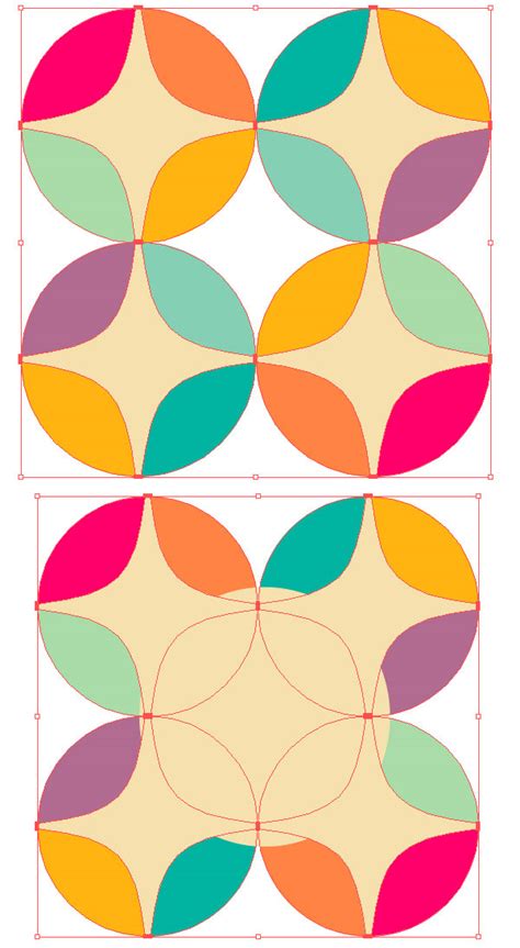 How to Create a Bright Geometric Circle Pattern in Adobe Illustrator