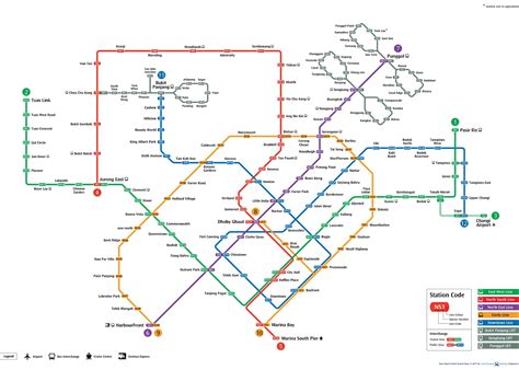 singapore metro map - Marta Rajková | TRAVEL & LIFESTYLE