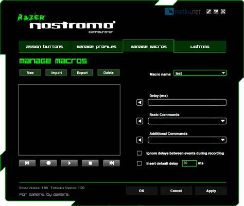 Razer Nostromo