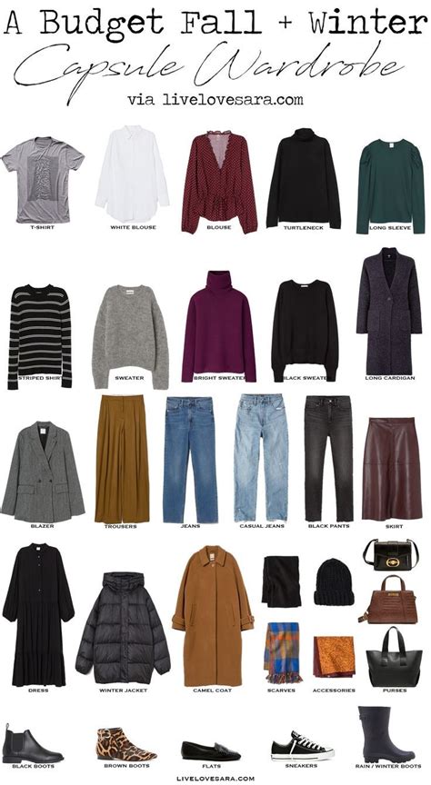 How to Build a Capsule Wardrobe on a Budget | Fashion capsule wardrobe, Fall capsule wardrobe ...