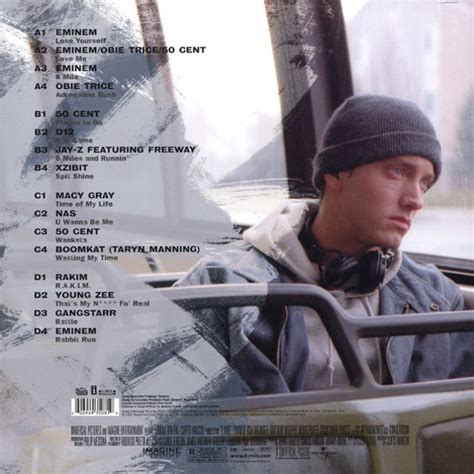 8 Mile Soundtrack Album Cover