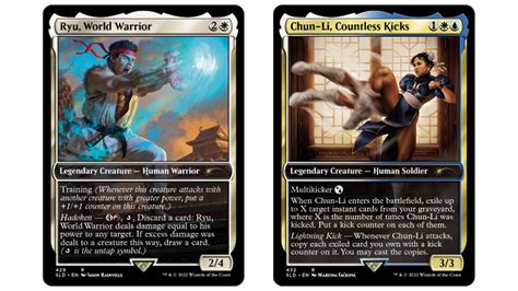 Street Fighter themed Magic: The Gathering cards revealed alongside new ...