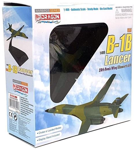 USAF B-1B Lancer 28th Bomb Wing Ellsworth AFB, scale 1:400 by Dragon Wings | eBay