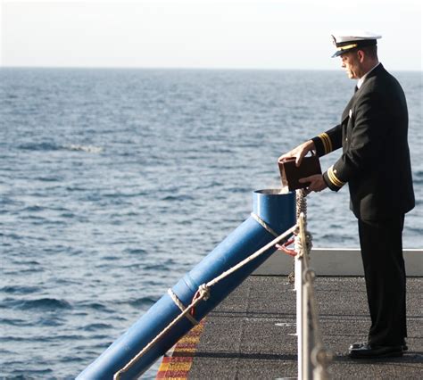 DVIDS - Images - USS Carl Vinson crew conducts burials at sea [Image 3 ...