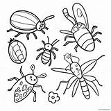 Bugs Coloring Page 17610 13891 sketch template