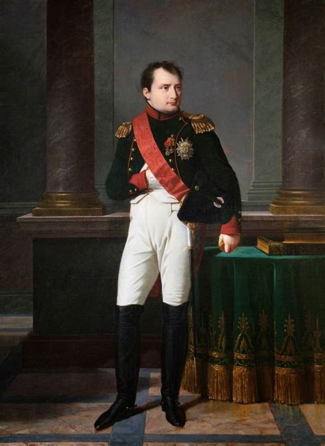 Peinture Française du 19ème Siècle: Napoleon Bonaparte (1812)