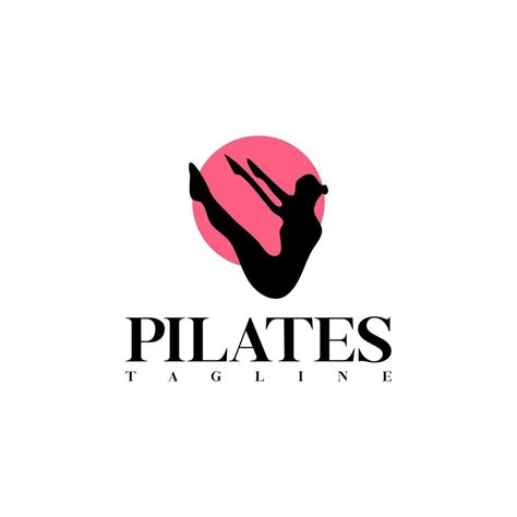 Pilates Trainer Woman Silhouette creative vector logo design 29330989 Vector Art at Vecteezy