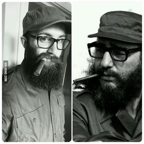 My halloween costume, Fidel Castro - 9GAG