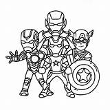 Simple Avengers coloring Page  Download Print Or Color Online For Free sketch template