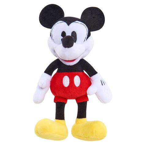 Mickey Mouse 90th Anniversary Bean Plush Pie-Eye Mickey - Walmart.com