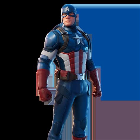 Fortnite Captain America Skin - Character, PNG, Images - Pro Game Guides