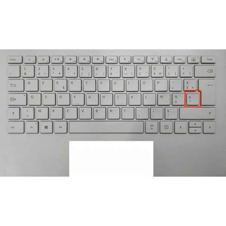 Touche de Remplacement "étoile" pour Clavier français Microsoft Sur...