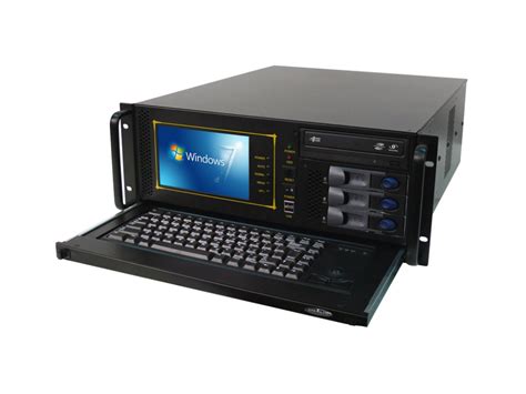 SR-4570 - Industrial 4U Rack PC with 7" LCD Monitor - Stealth | Lcd monitor, Lcd, Monitor