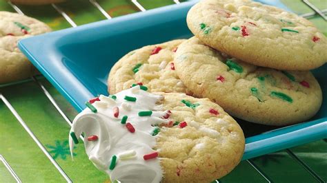 Christmas Confetti Sugar Cookies recipe from Pillsbury.com