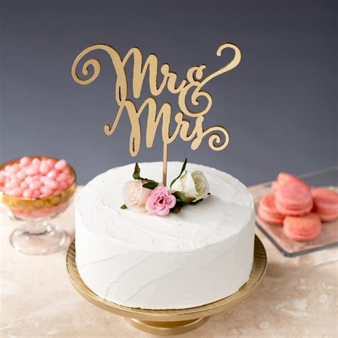 Mr and Mrs Cake Topper Wedding Cake Topper by BetterOffWed