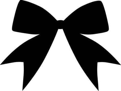 Christmas Bow Silhouette at GetDrawings | Free download