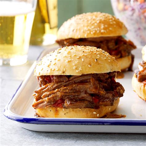 Beef Barbecue Recipe | Taste of Home