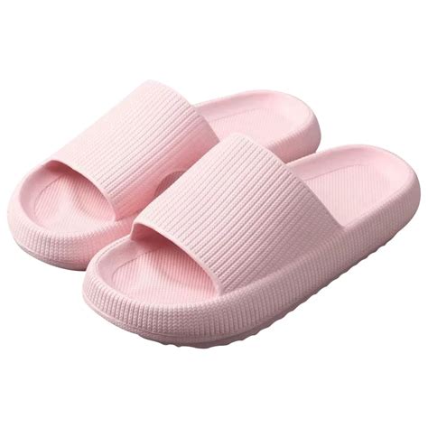 Pillow Slippers for Women,Rosyclo Shower Massage Bathroom Non-Slip ...