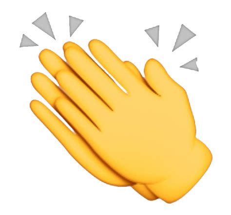 Clapping Hands Emoji PNG | PNG All