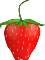 Strawberry clip art free vector | Download it now!