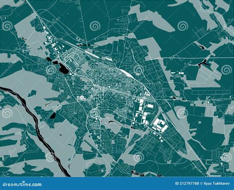 Craiova City Republic Of Romania Map Vector Illustration, Scribble ...