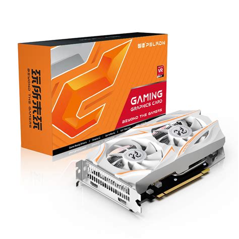 PELADN KaiTian RX 6400 4GD6 V2 Graphics Card 4G Gaming Graphics Card 64bit Dual Fan Cooling ...