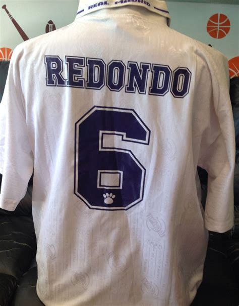 Kelme Soccer Jersey Real Madrid Number 6 Redondo