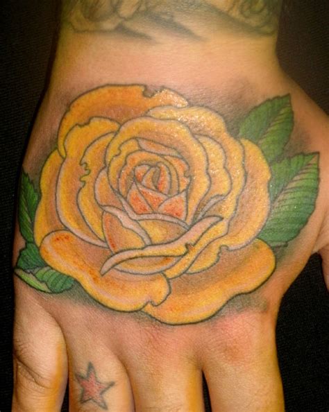 Yellow Rose Tattoos Designs, Ideas and Meaning | Tattoos For You