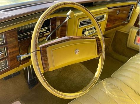 1977 Cadillac Coupe deVille interior